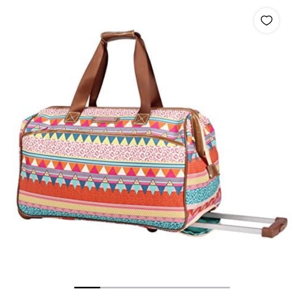 Lily Bloom carry-on luggage travel duffel bag “On The Prowl”